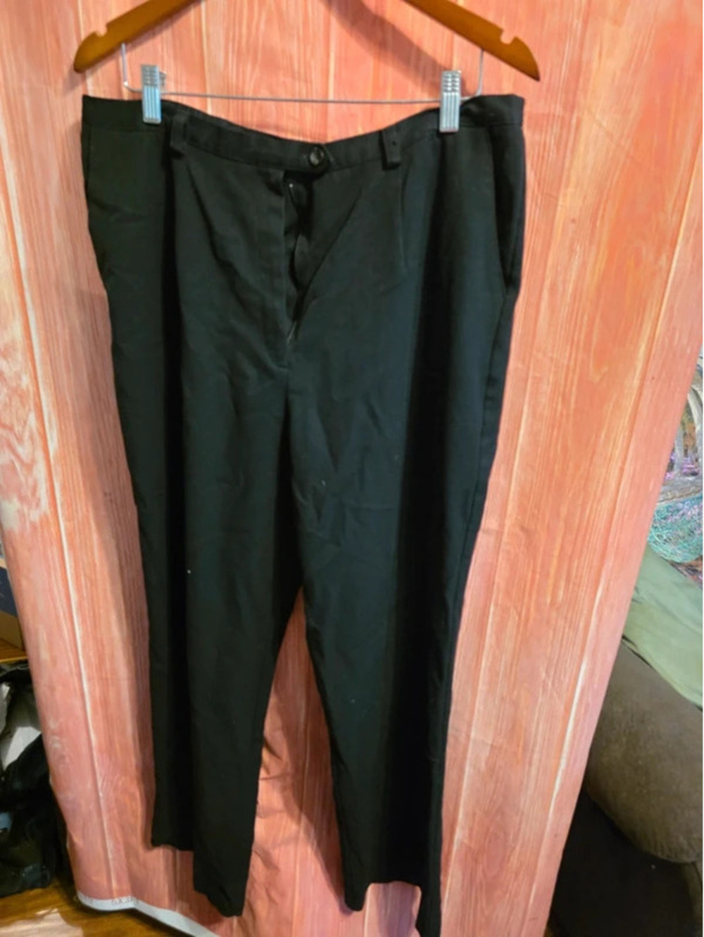 Sag Harbor Black Stretch Dress Pants Slacks Size 16